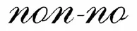 non-no